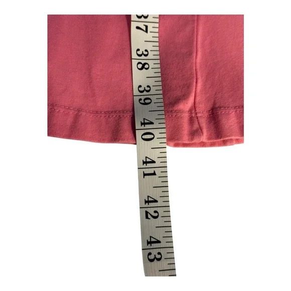 eShakti Pink Button Front Knit‎ Midi Dress Short Sleeve Casual Womens Size 4 - Picture 7 of 9